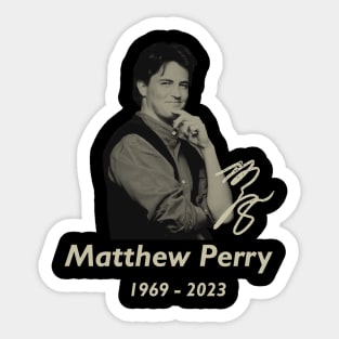 Matthew Perry #1 remembering Sticker